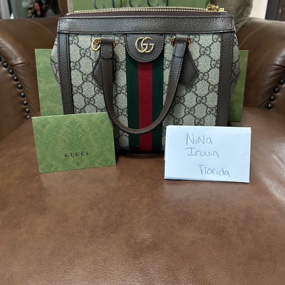 Gucci Ophidia Small Tote Bag - Picture 2 of 10